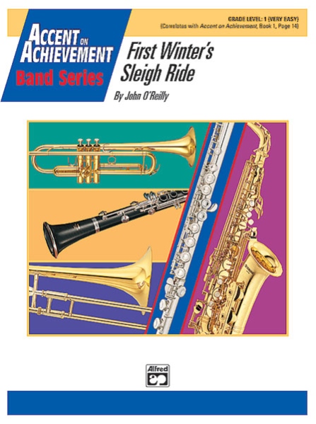 Alfred 0020666 First Winter s Sleigh Ride  Music Book