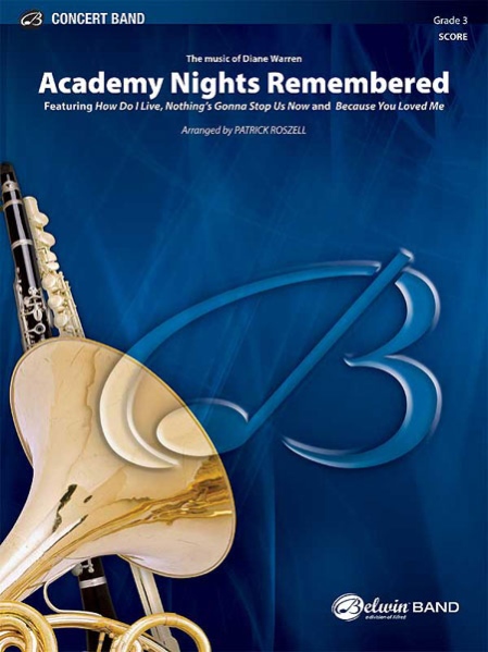 Alfred 0030811 Academy Nights Remembered The Music of Diane Warren  Music Book