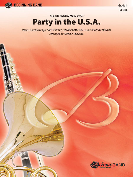 Alfred 0032476 Party in the U.S.A.  Music Book