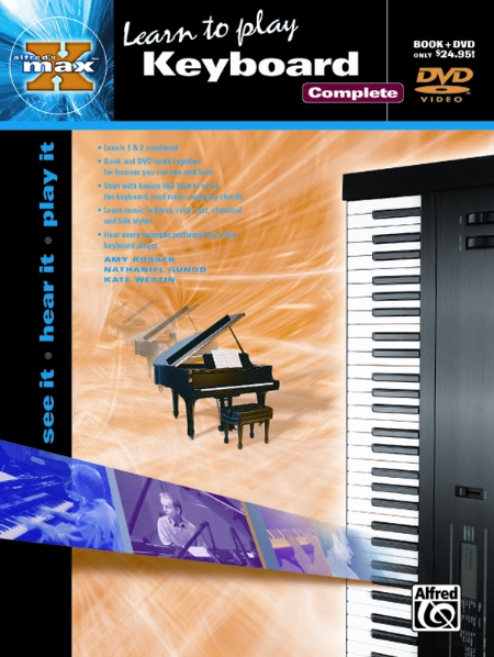 Alfred 0025817 MAXo Keyboard Complete  Music Book