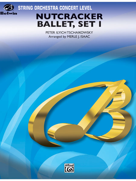 Alfred 00CO00154 Nutcracker Ballet Set I Dance of the Sugar Plum Fairy and Waltz of the Flowers  Music Book