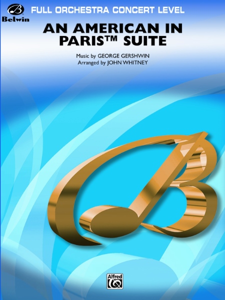 Alfred 00FOM00005 An American in Paris Suite  Music Book