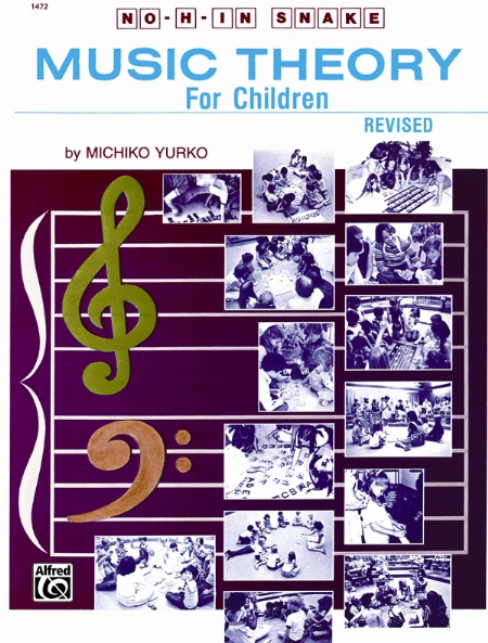 00-1472 No H In Snake- Music Theory For Children - Music Book