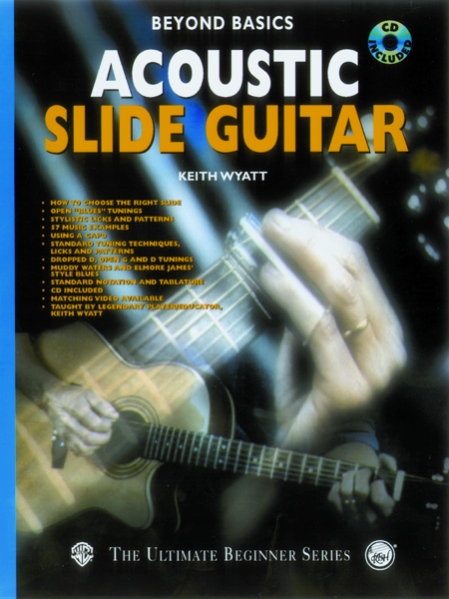 00-0058b Beyond Basics- Acoustic Slide Guitar - Music Book