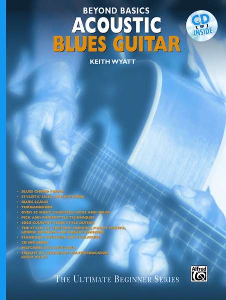00-0059b Beyond Basics- Acoustic Blues Guitar - Music Book