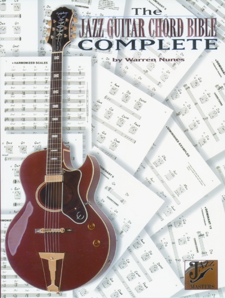 Alfred 000343B The Jazz Guitar Chord Bible Complete  Music Book