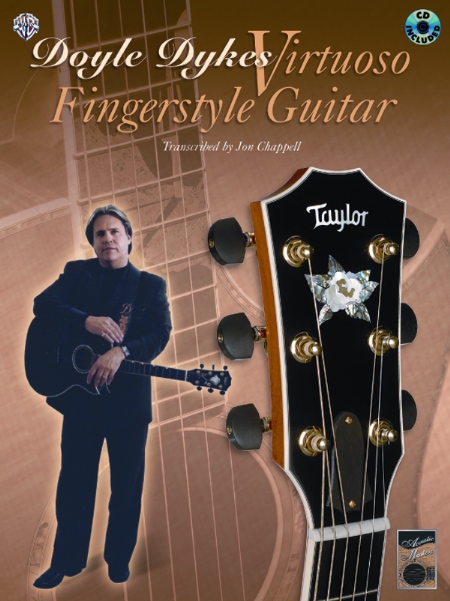 00-0664b Acoustic Masters Series- Doyle Dykes Virtuoso Fingerstyle Guitar - Music Book