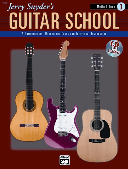 00-17879 Jerry Snyder S Guitar School- Method Book 1 - Music Book