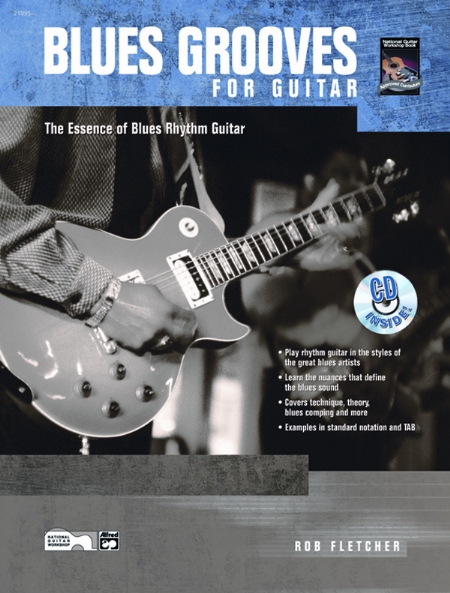 Alfred 0021895 Blues Grooves for Guitar  Music Book
