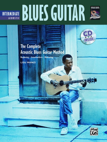 Alfred 0024203 Complete Acoustic Blues Method Intermediate Acoustic Blues Guitar  Music Book