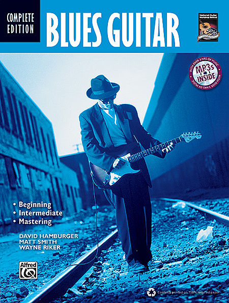 Alfred 0034349 Blues Guitar Method Complete  Music Book