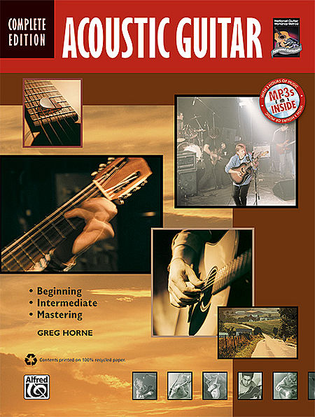 Alfred 0034355 Acoustic Guitar Method Complete  Music Book