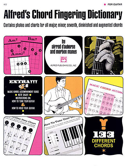 Alfred 00422 Chord Fingering Dictionary  Music Book