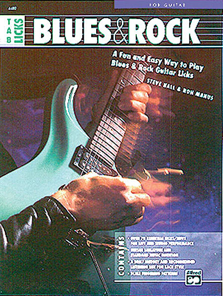 Alfred 004402 TAB Licks Blues amp; Rock  Music Book