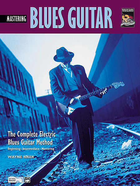 Alfred 008234 Complete Blues Guitar Method Mastering Blues Guitar  Music Book