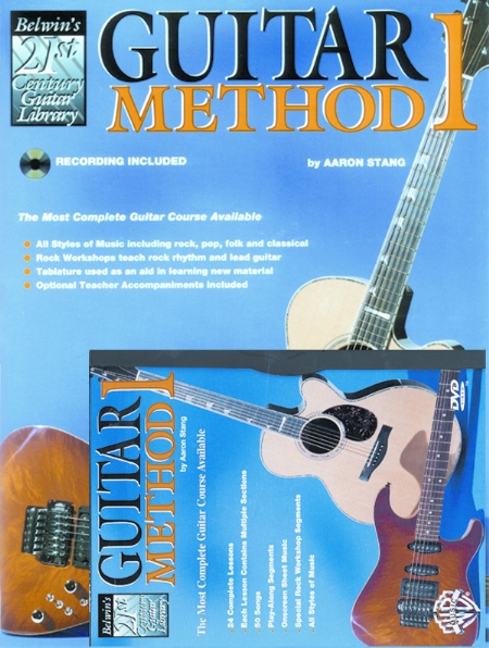 Alfred 00M0602GTDVD 21st Century Guitar Method 1 Mega Pak with DVD  Music Book