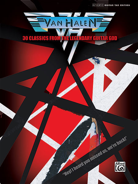 Alfred 0034291 Van Halen 30 Classics from the Legendary Guitar God  Music Book