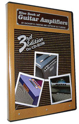 Alfred 841886768811 Blue Book of Guitar Amplifiers on CDROM 3rd Edition  Music Book