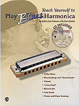 Alfred 000386B Teach Yourself to Play Blues Harmonica  Music Book