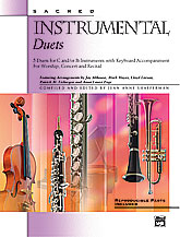 Alfred 0022058 Sacred Instrumental Duets  Music Book