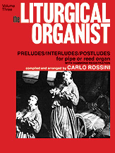 Alfred 00FE07658 The Liturgical Organist Volume 3  Music Book