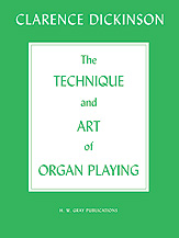 Alfred 00GB00030 Technique and Art of Organ Playing  Music Book