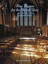 Alfred 00GBM0310 Nine Hymns for the Church Year  Music Book