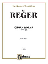 Alfred 00K02124 Organ Works Op. 63  Music Book