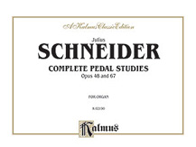 Alfred 00K02190 Complete Pedal Studies Op. 48 and 67  Music Book