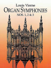 Alfred 06294056 Organ Symphonies Nos. 1 2 and 3.  Music Book