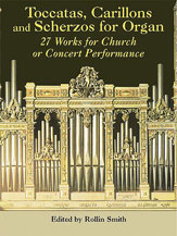 Alfred 06424316 Toccatas Carillons and Scherzos for Organ  Music Book