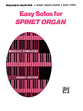 Alfred 00165 Easy Solos for Spinet Organ Book 3  Music Book