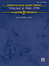 Alfred 0025693 The Essential Home Library Series Volume 4 19601970  Music Book