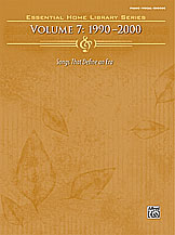 Alfred 0025866 The Essential Home Library Series Volume 7 19902000  Music Book