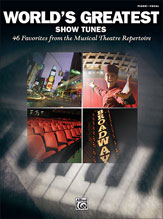 Alfred 0033248 World s Greatest Show Tunes  Music Book
