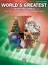 Alfred 0033492 World s Greatest Christmas Music  Music Book