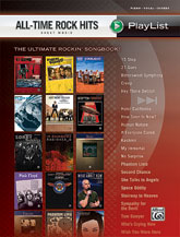 Alfred 0034098 AllTime Rock Hits Sheet Music Playlist  Music Book