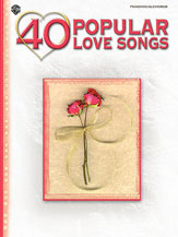 Alfred 00MFM0422 40 Popular Love Songs  Music Book