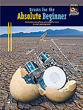 Alfred 0020408 Drums for the Absolute Beginner  Music Book