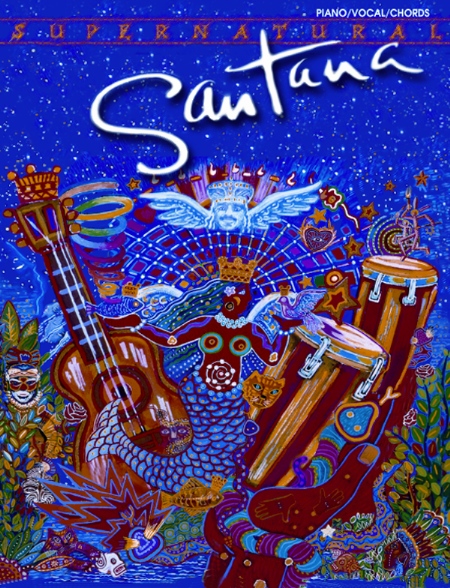 Alfred 000447B Carlos Santana Supernatural  Music Book
