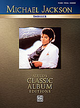 Alfred 0025944 Michael Jackson Thriller  Music Book