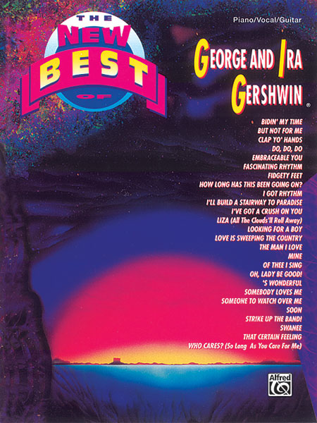 Alfred 00VF1839 The New Best of George and Ira Gershwin  Music Book