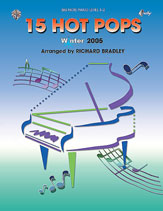 Alfred 00BP33187A 15 Hot Pops Winter 2005  Music Book