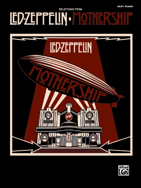 Alfred 0032147 Led Zeppelin Selections from Mothership  Music Book