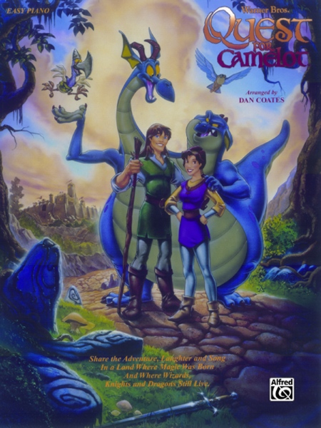 Alfred 00AF9826 Quest for Camelot Selections  Music Book