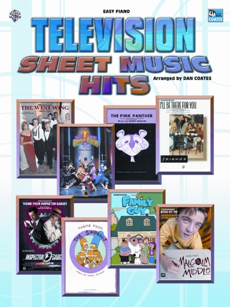 Alfred 00AFM0317 Television Sheet Music Hits  Music Book