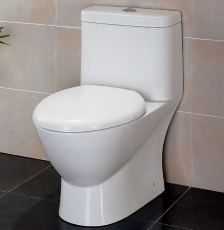 Tb346 Modern Dual Flush One Piece Eco-friendly Ceramic Toilet