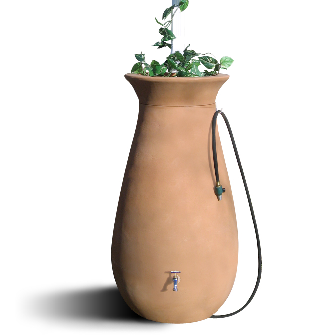 Algreen A66 81001 65 Gallon Cascata Rain Barrel