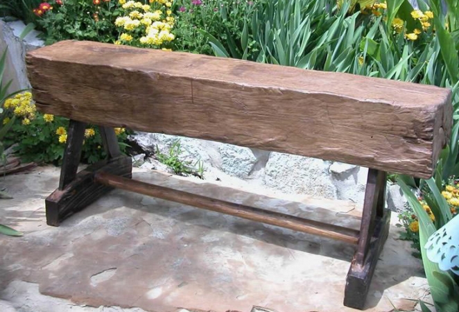 Groovystuff TF256 Feed Trough Garden Bench