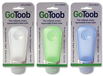 Hg0184 Gotoob In 3-pack In Medium (2oz) In Clear/green/blue